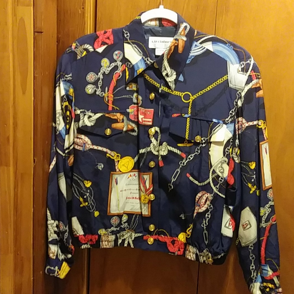 Vintage Liz Claiborne Nautical Jacket